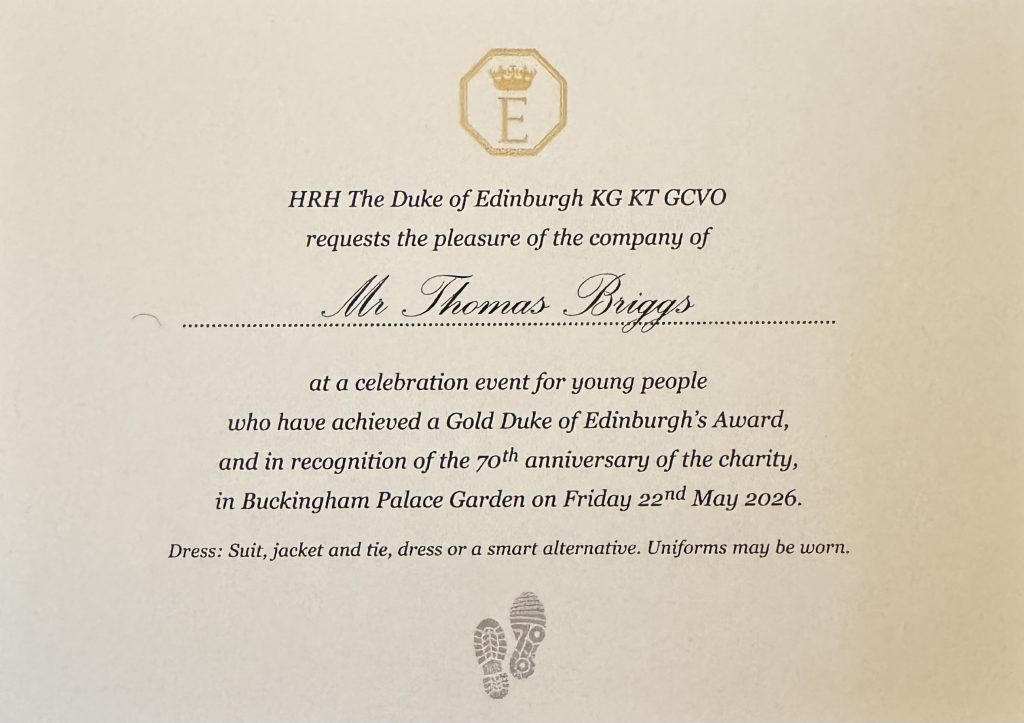 DofE Garden Party – Buckingham Palace